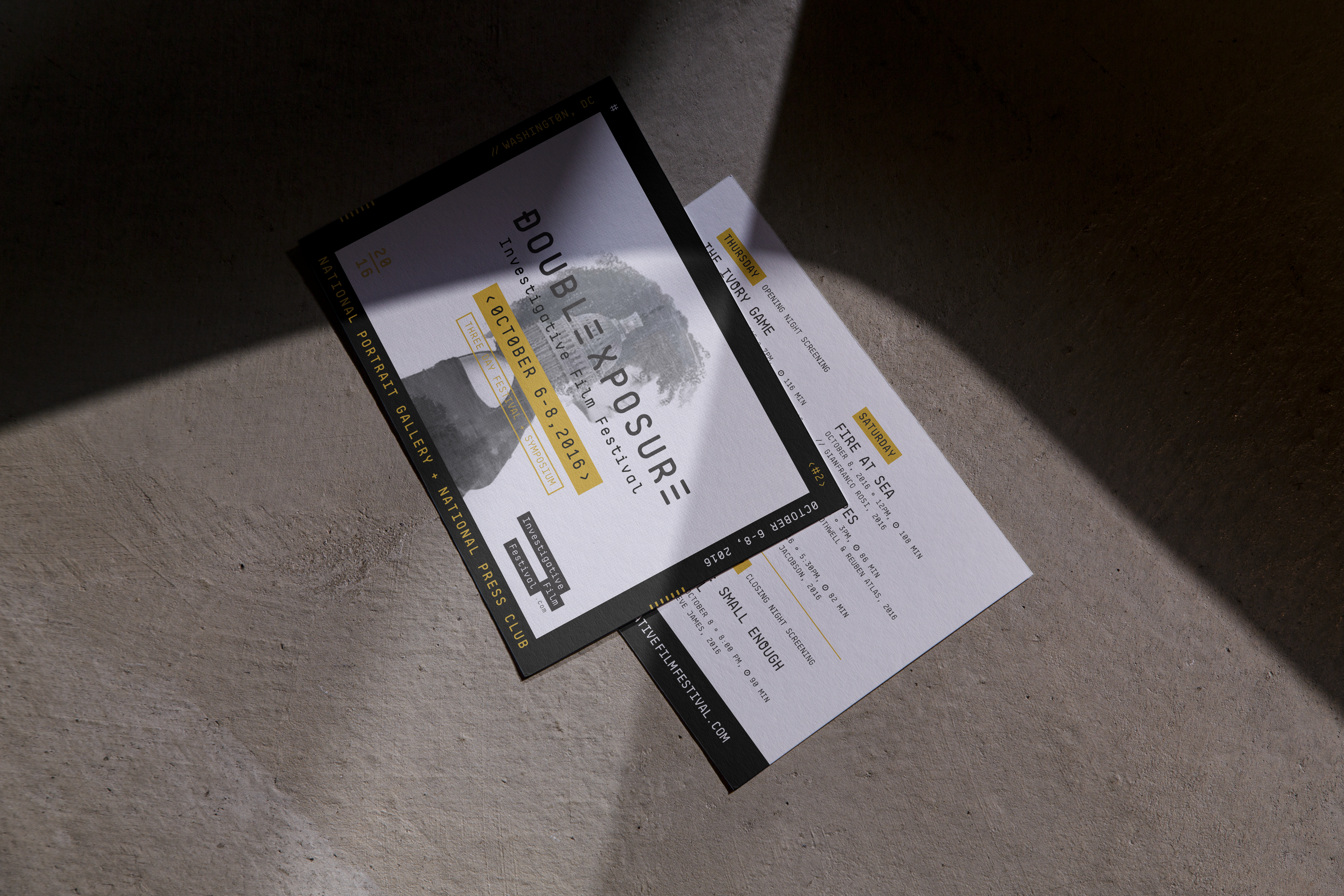 Double Exposure Investigative Film Festival — 2